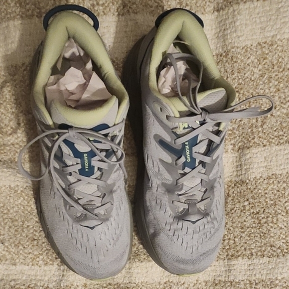 Hoka White Running Shoes - Picture 6 of 12